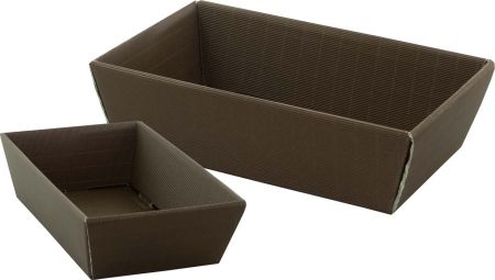 Geschenkkarton 33 x 19x 11 cm braun rechteckig 5501-50-0 (1 Stück)