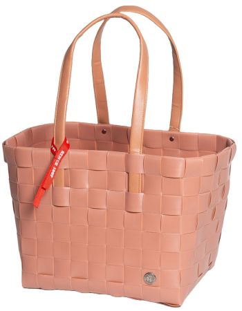 5050-26-0U Shopper Klassik PLUS PU-Lederhenkel FARBE: TOMATO