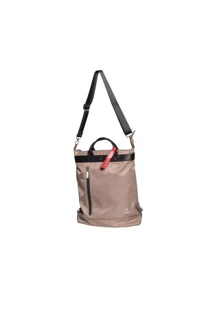 6088-52-0 TROIS TAUPE Rucksack, Umhängetasche und Handtasche