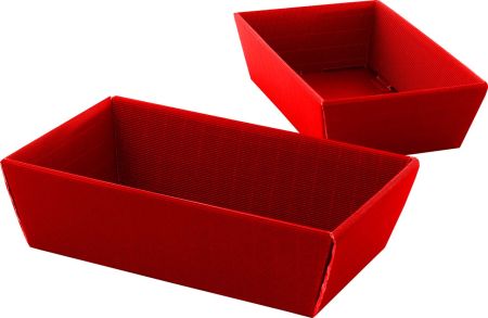Geschenkkarton 33 x 19x 11 cm rot rechteckig 5501-35-0 (1 Stück)