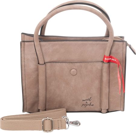 6010-52-0 sweet&psycho Sweettaupe Handbag/Umhängetasche