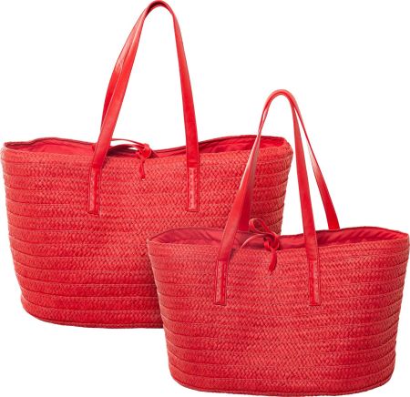 4130-35-0 Strohtasche rot Satz 1-2 fester Boden