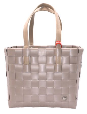5050-52-0U Shopper Klassik PLUS PU-Lederhenkel FARBE: TAUPE