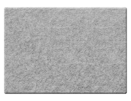 3539-56-0 Filzuntersetzer rechteckig ca.35 x 25 cm hellgrau